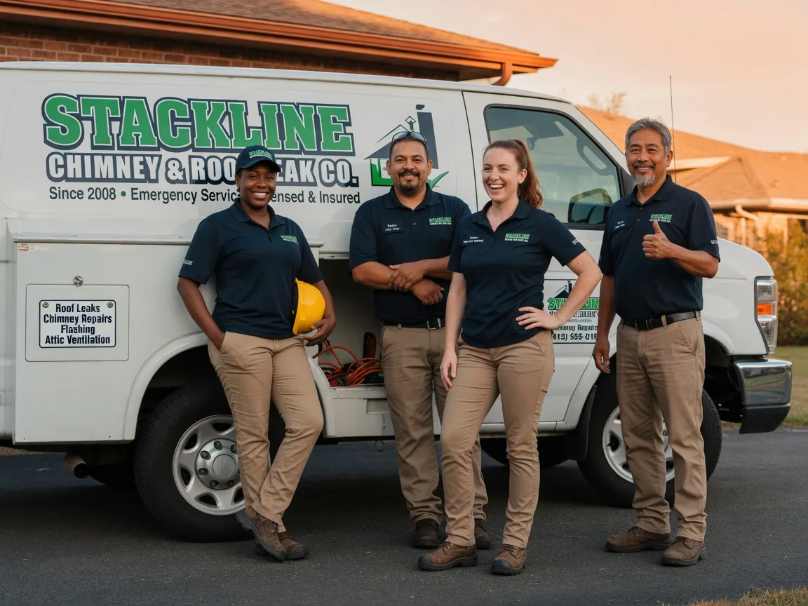 Chimney flashing repair company in Nevada City, CA